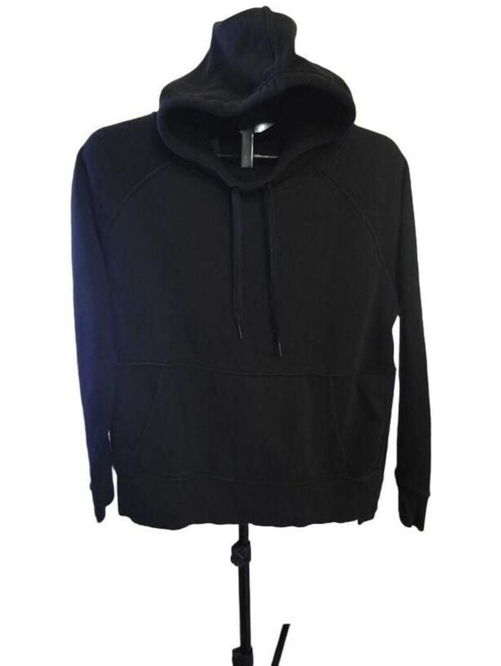 Athleta Black Pullover Hoodie Sweatshirt Size S